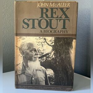 REX STOUT A Biography by JOHN McALEER